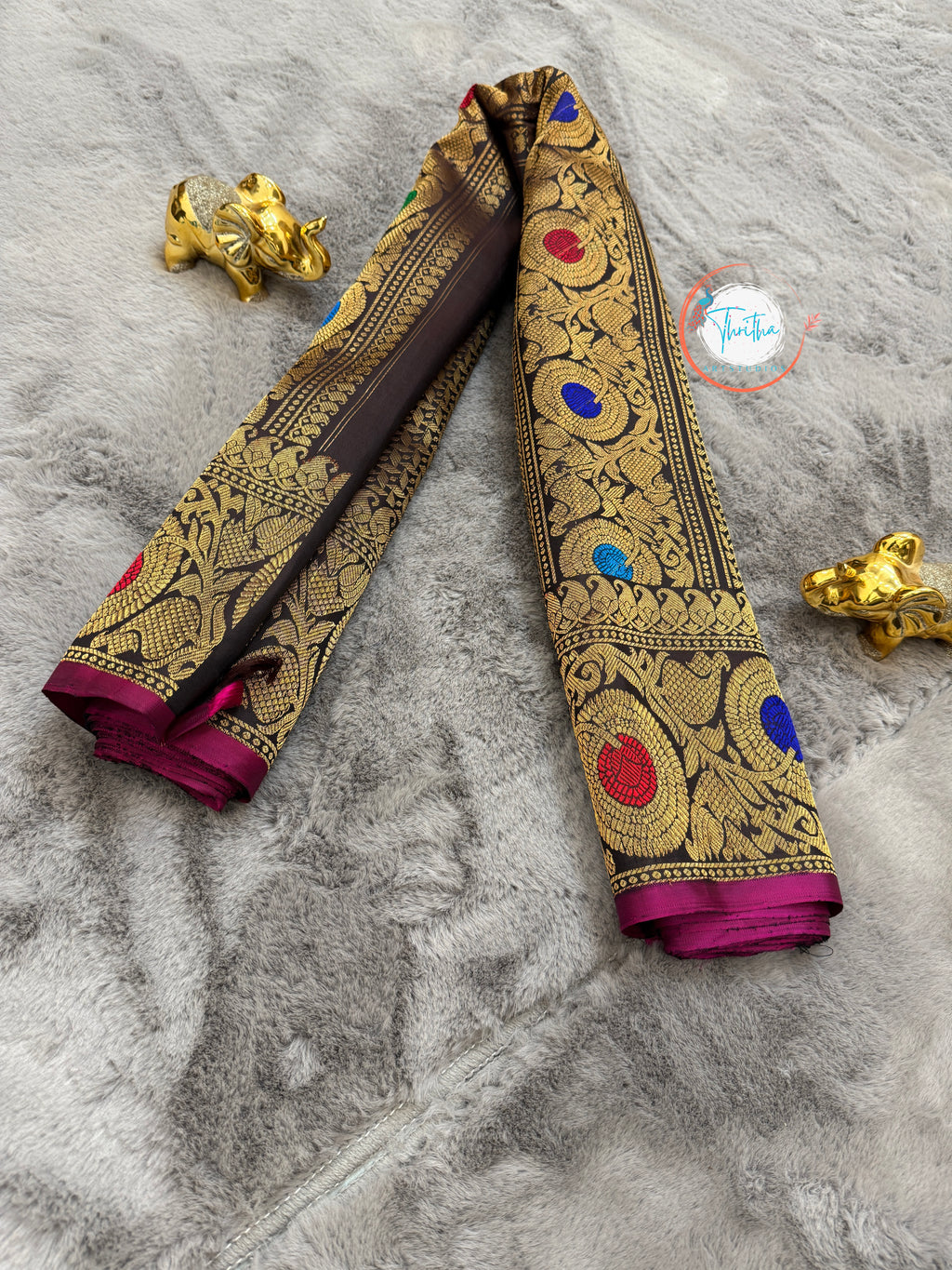 Royal Brocade Gadwal Designer - GA07ES002
