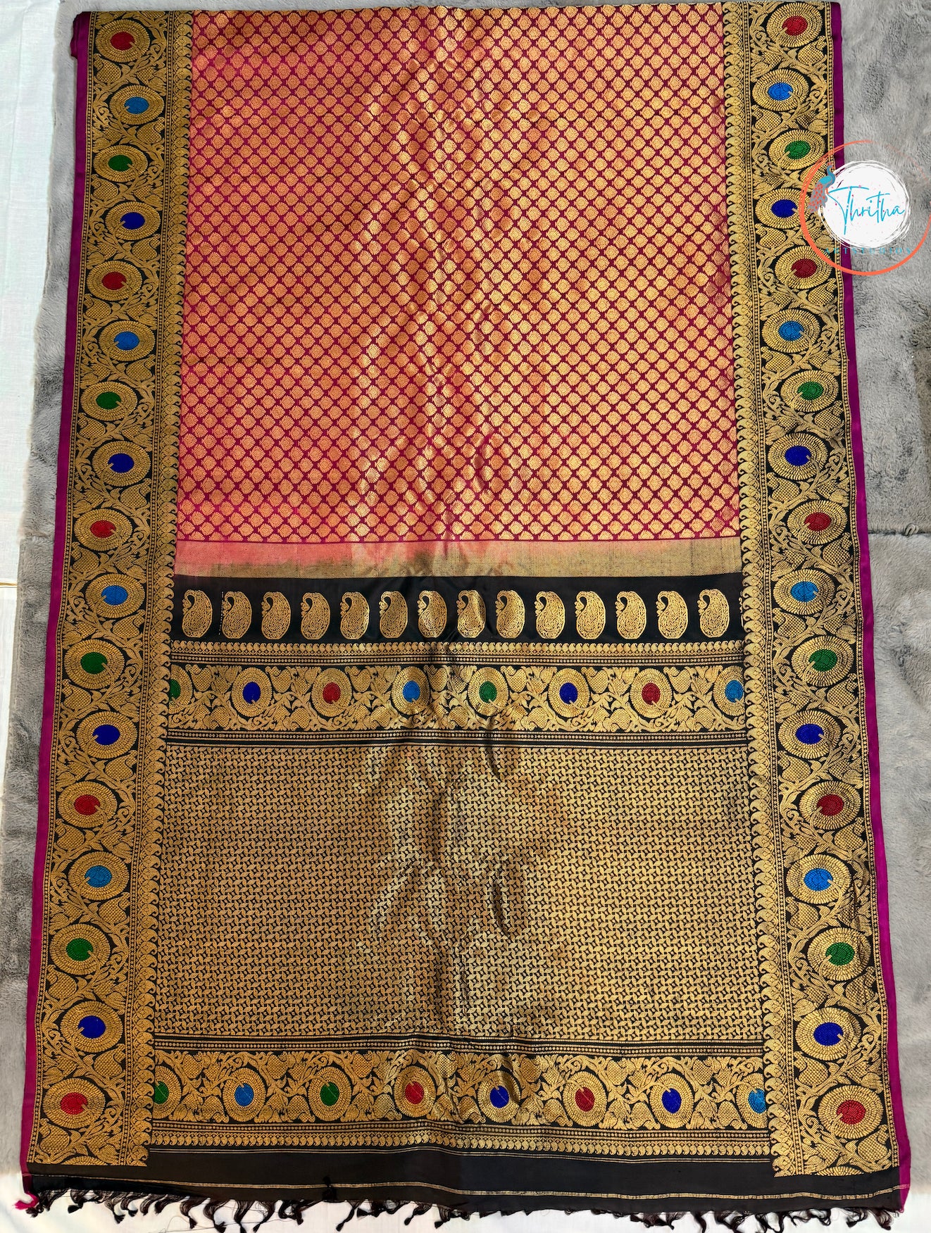 Royal Brocade Gadwal Designer - GA07ES002