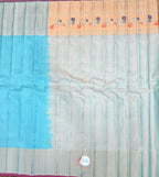 Premium Gadwal Meenakari Kuttu Designer - GA07ES006