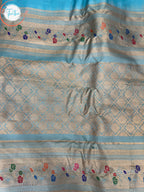 Premium Gadwal Meenakari Kuttu Designer - GA07ES006