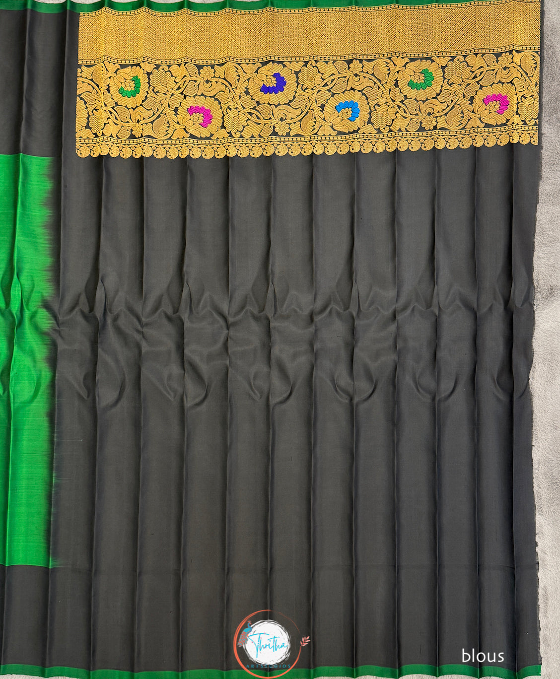 Royal Gadwal Brocade Designer - GA07ES007