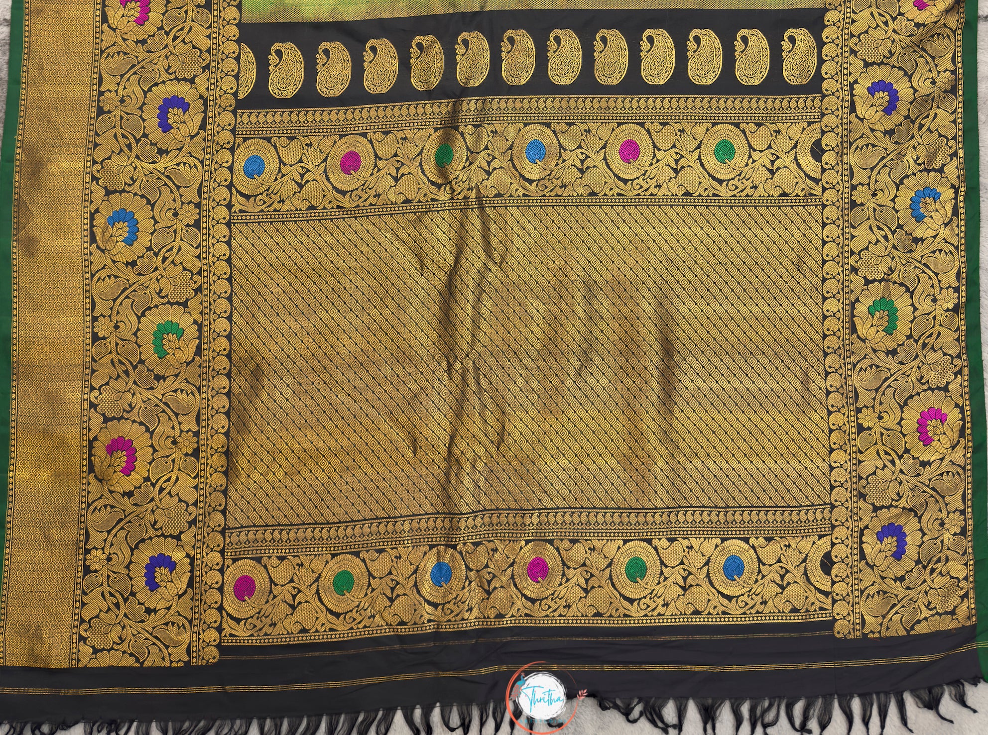 Royal Gadwal Brocade Designer - GA07ES007