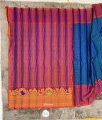 Meenakari - Checks - Premium Gadwal Silk - GA07RB004