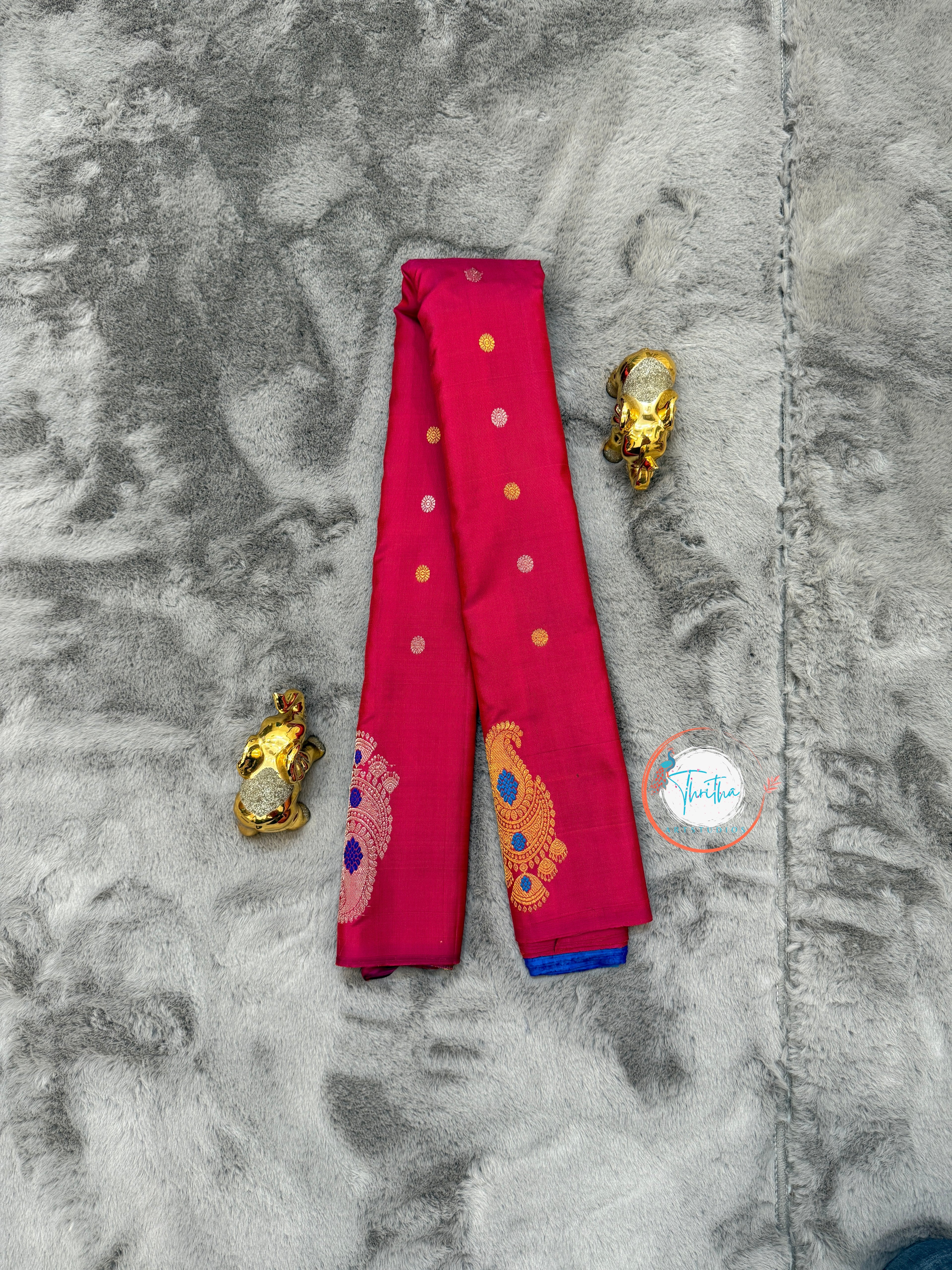 Gadwal Premium Silk - Muniya - GA07RB008