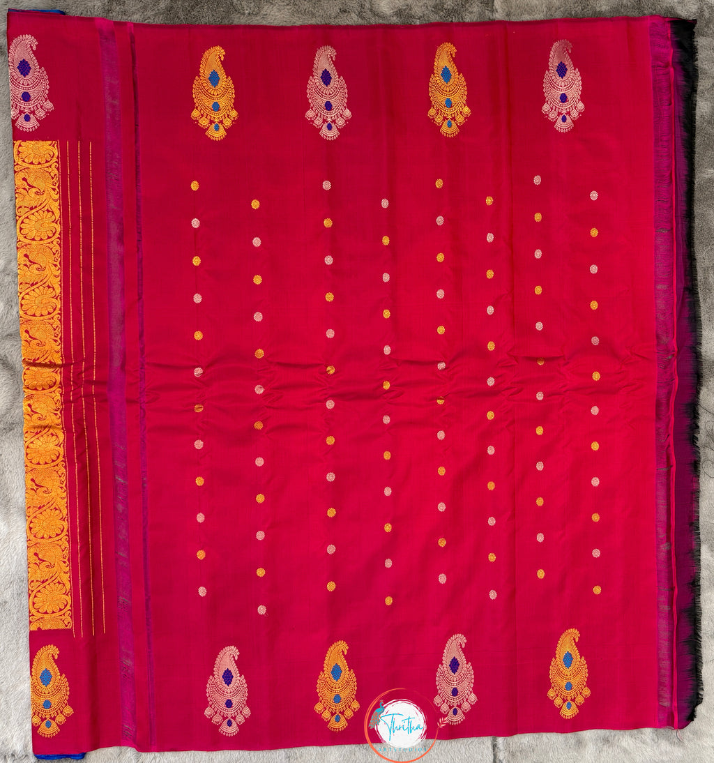 Gadwal Premium Silk - Muniya - GA07RB008