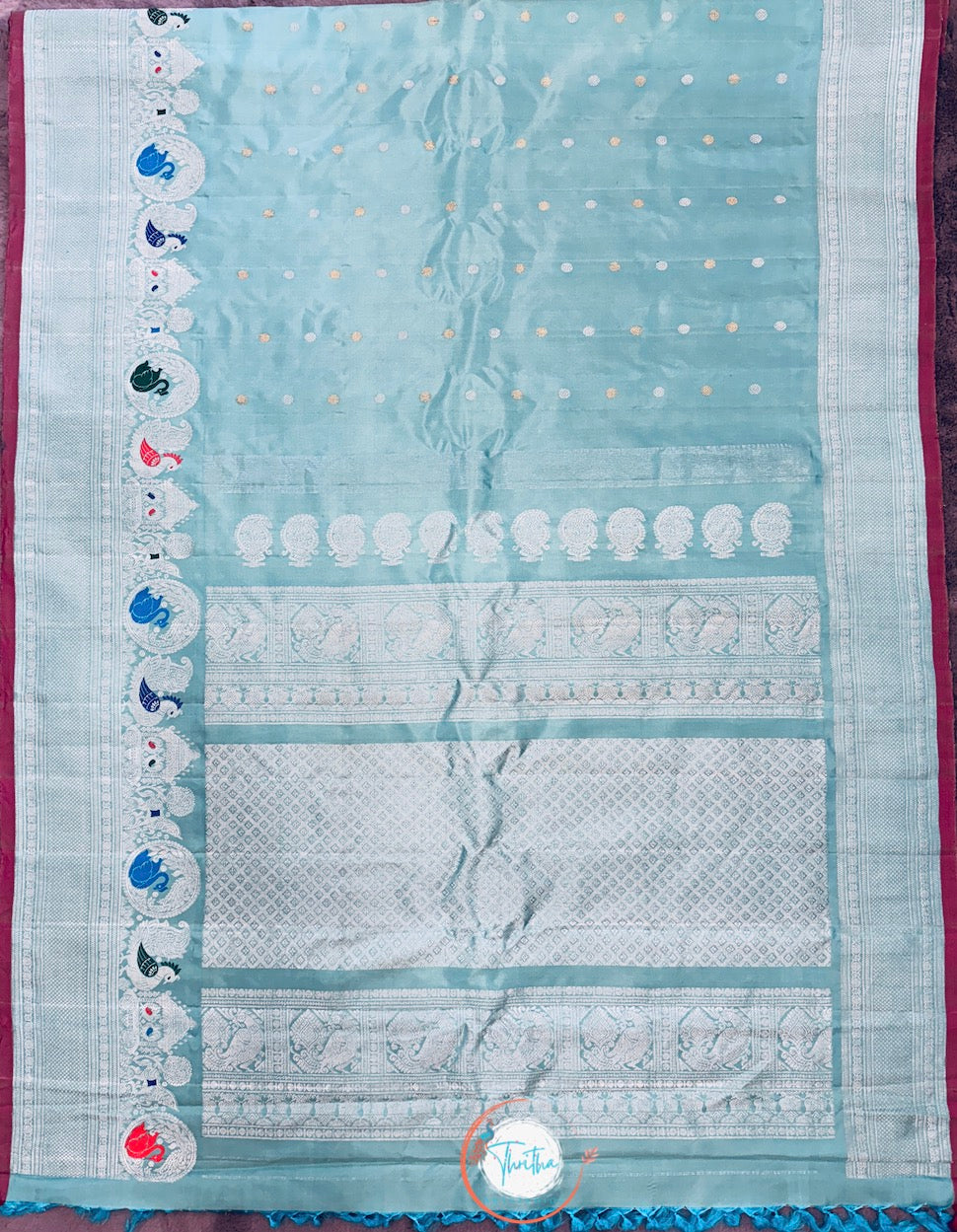 Gadwal Royal Meenakari - Designer Border - GA07RB009