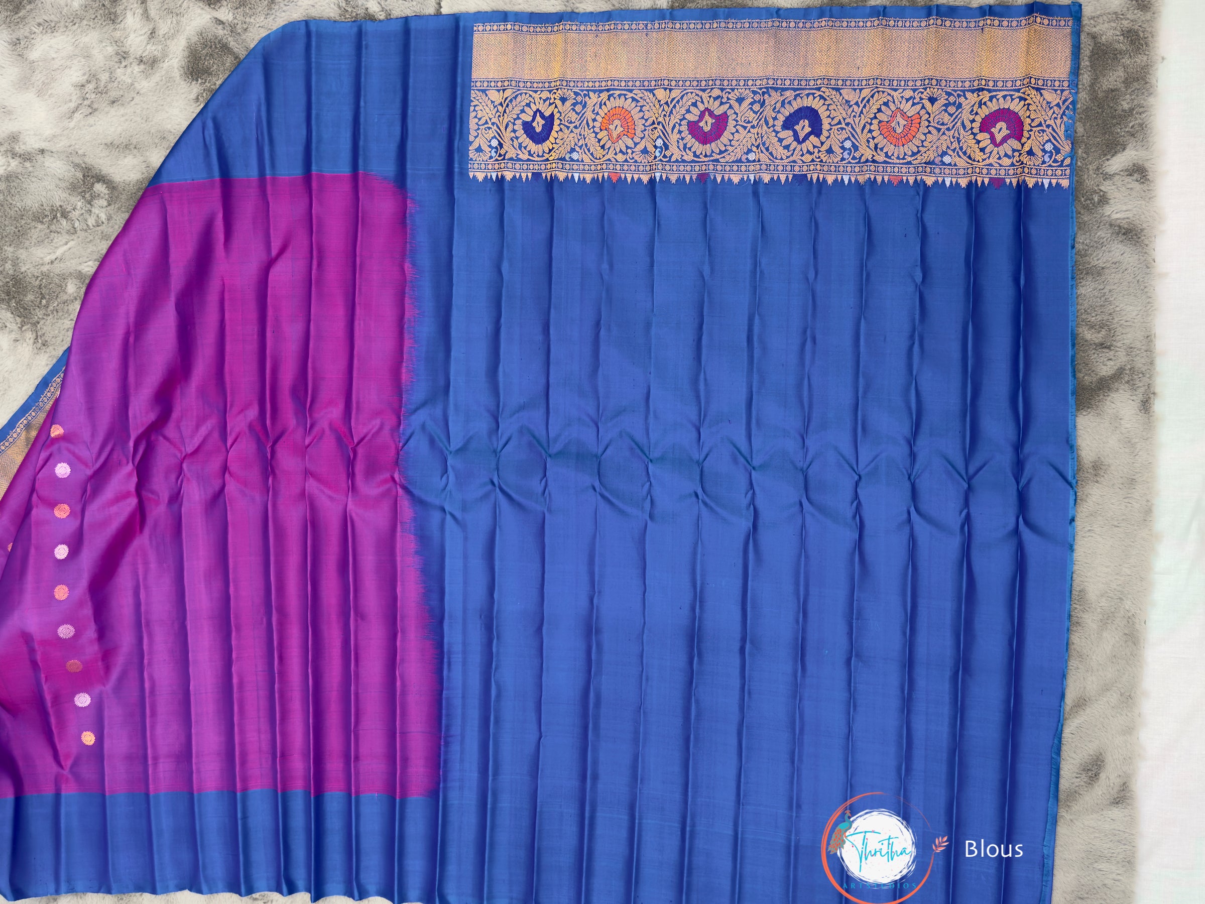 Royal Gadwal Meenakari Designer - GA07RB011
